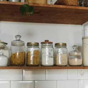 Pantry Glass Storage Jar Set