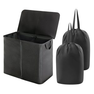 Lifewit Large Laundry Hamper Basket with 2 Removable inner Bags and Lid - Foldable Design, Reinforced Handles, Ideal Gifts & Bedrooms, Dorms  Laundry Basket #SummerVibes